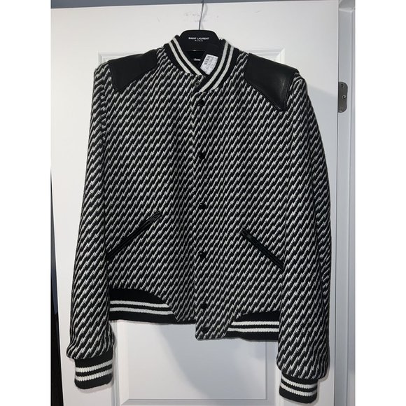 Saint Laurent Teddy Bomber Jacket - Picture 6 of 10